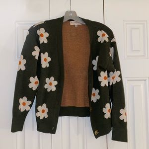 Floral cardigan